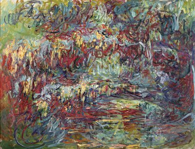 A ponte japonesa em Giverny, 1918-24 de Claude Monet
